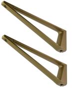 Set plankdragers 230 mm Verouderd goud, Verzenden, Nieuw