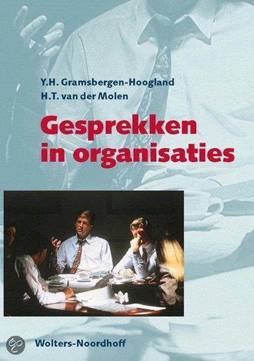 Gesprekken in organisaties 9789001342111, Boeken, Studieboeken en Cursussen, Gelezen, Verzenden