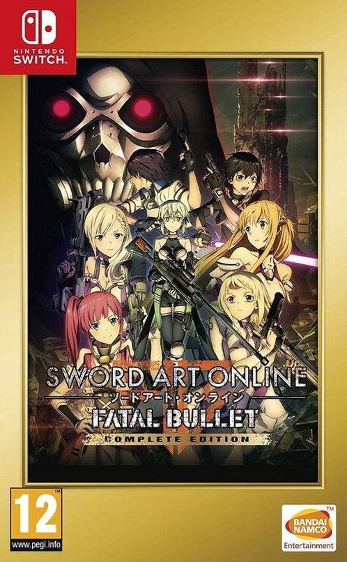 Switch Sword Art Online: Fatal Bullet [Complete Edition], Spelcomputers en Games, Games | Nintendo Switch, Zo goed als nieuw, Verzenden