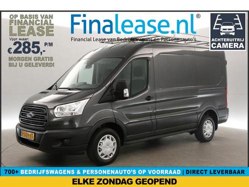 Ford Transit 330 2.0 TDCI L2H2 Trend 170PK Airco Cam €285pm, Auto's, Bestelauto's, Lease, Handgeschakeld, Diesel, Ford, Zilver of Grijs