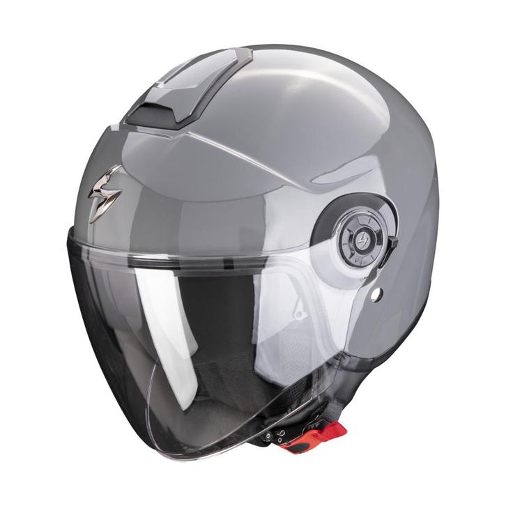 Scorpion Exo-City II Solid Cement Grey Jet Helm, Motoren, Kleding | Motorhelmen, XXL, Nieuw met kaartje, Overige merken, Jethelm