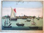 Vue de la côte de Dordrecht proche du Port Groothooft á