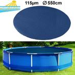 RAMROXX zwembadafdekking verwarmend zwart/blauw - 550 cm..., Tuin en Terras, Zwembad-toebehoren, Ophalen of Verzenden, Nieuw