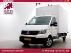 Volkswagen Crafter 35 2.0 TDI Bakwagen met achterdeuren en, Auto's, Wit, Plug-in hybride, Nieuw, Lease