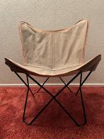 Stoel - Metaal, Leder, Canvas - Butterfly stoel, Nieuw