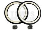 Buitenband 16 inch 2.25x16 Kenda K252 white wall banden m..., Ophalen of Verzenden, Nieuw