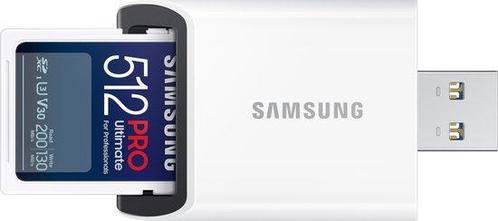 Samsung PRO Ultimate - SD Kaart met Kaartlezer -, Computers en Software, USB Sticks, Verzenden