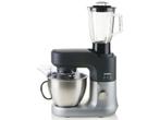 Domo - DO9182KR Keukenmachine 1000W - 4,5L + Accessoires, Verzenden, Zo goed als nieuw
