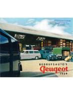 1959 PEUGEOT BEDRIJFSWAGENS BROCHURE NEDERLANDS, Nieuw, Peugeot, Author
