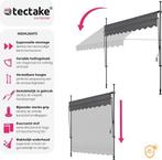 2dekans | tectake - klemluifel - Zonnescherm – Zonneluifel -, Tuin en Terras, Zonneschermen, Ophalen of Verzenden, Zo goed als nieuw