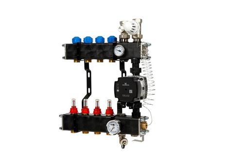 VTE composiet vloerverwarming verdeler 8-groeps, Doe-het-zelf en Verbouw, Buizen en Afvoer, Ophalen of Verzenden