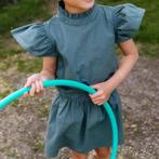 Jurk Baya (dark green), Kinderen en Baby's, Kinderkleding | Maat 134, Nieuw, Meisje, Jurk of Rok, Verzenden