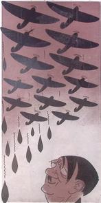 Onthulling van de Luftwaffe op spotprent (lijst optie), Verzenden