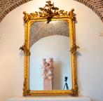 Een kapitale schouwspiegel, Frankrijk, 19e eeuw, Gebruikt