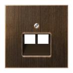 Antieke Messing Dubbele UAE Netwerk Socket Afdekking Plaat -, Doe-het-zelf en Verbouw, Elektra en Kabels, Verzenden, Nieuw, Overige typen