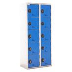 Kast  B: 800, D: 500, H: 1800 (mm) grijs/blauw, Huis en Inrichting, Kasten | Lockerkasten, Nieuw, Ophalen of Verzenden