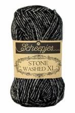 Scheepjes Stone Washed XL - 843 black onyx - Katoen Garen, Ophalen of Verzenden, Nieuw