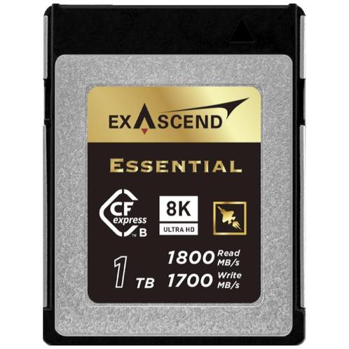 Exascend Essential Cfexpress (Type B) 1 TB, Audio, Tv en Foto, Fotografie | Geheugenkaarten, Overige typen, Nieuw, Ophalen of Verzenden