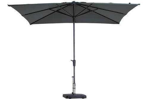 Madison stokparasol Syros luxe grey 280x280 cm., Tuin en Terras, Parasols, Stokparasol, Nieuw, Verzenden