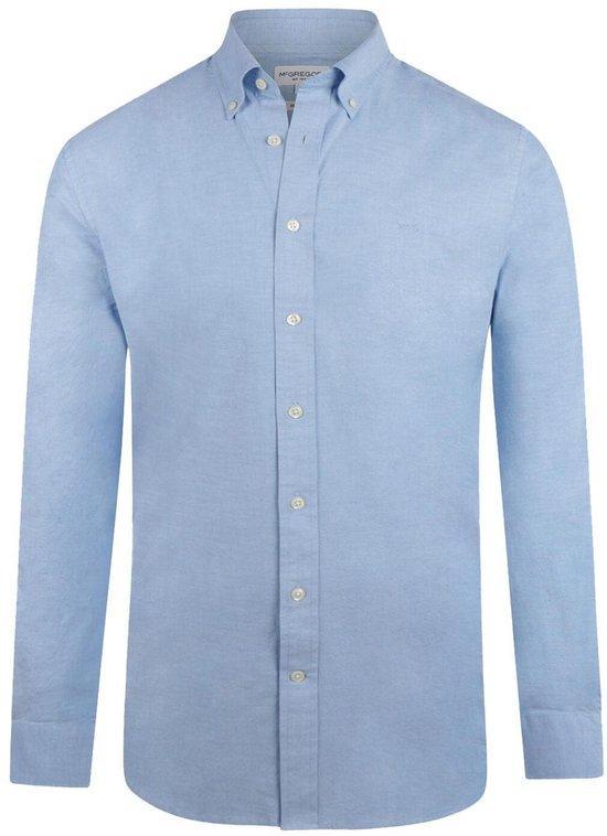 2dekans | McGregor Overhemd Oxford Stretch Mm999 6001 01, Kleding | Heren, Overhemden, Blauw, Zo goed als nieuw, Ophalen of Verzenden
