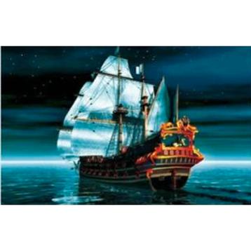 VSE Diamond painting voor volwassenen piratenschip 30 X 40 beschikbaar voor biedingen