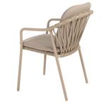 Manitoba stapelbare tuinstoel latte Taste 4SO set van 4, Tuin en Terras, Tuinstoelen, Ophalen of Verzenden, Nieuw