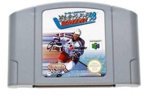 Wayne Gretzkys 3D Hockey 98 [Nintendo 64], Spelcomputers en Games, Games | Nintendo 64, Zo goed als nieuw, Ophalen of Verzenden