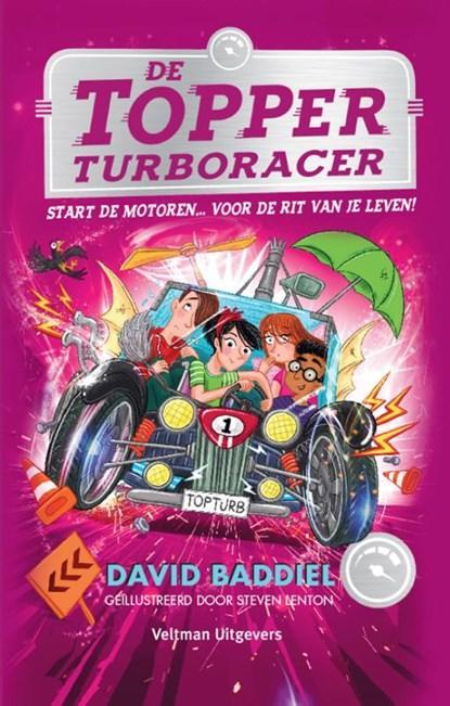 De Topper TurboRacer | 9789048318162 | David Baddiel, Boeken, Kinderboeken | Jeugd | 10 tot 12 jaar, Zo goed als nieuw