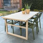 *WOONWINKEL* Bodio Alure Tuintafel Aluminium 160 Khaki, Verzenden, Nieuw