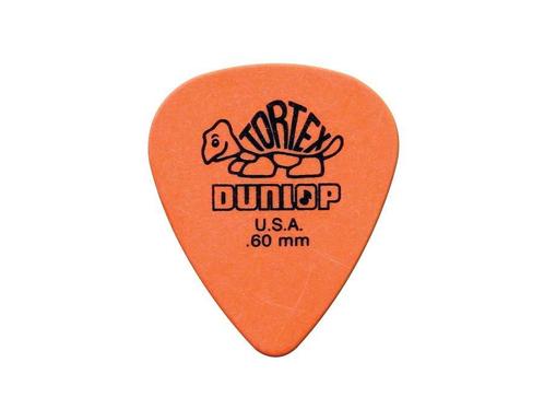 Dunlop Tortex 0.60mm oranje plectrum, Muziek en Instrumenten, Instrumenten | Toebehoren, Verzenden