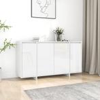 Wit Dressoir 135cm - Retourdeal - Ruimtebesparend & Modern!, Huis en Inrichting, Kasten | Dressoirs, Minder dan 50 cm, 75 cm of meer