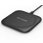 Draadloze oplader Fast Charge 10W - Pad vierkant - Wireless, Telecommunicatie, Mobiele telefoons | Telefoon-opladers, Ophalen of Verzenden
