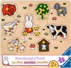 Nijntje op de Boerderij Puzzel (8 stukjes) | Ravensburger -, Kinderen en Baby's, Speelgoed | Houten speelgoed, Nieuw, Verzenden