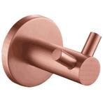 Handdoekhaak - Muurhaak - Leoni Rimbo - Dubbel - Rond - PVD, Ophalen of Verzenden, Nieuw