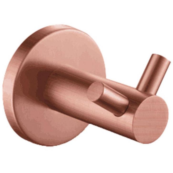 Handdoekhaak - Muurhaak - Leoni Rimbo - Dubbel - Rond - PVD, Huis en Inrichting, Badkamer | Badtextiel en Accessoires, Nieuw, Ophalen of Verzenden