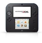 Nintendo 2DS Console - Zwart/Blauw (3DS Console), Verzenden, Gebruikt