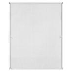 Vliegenhor / Raamhor / Hor - 80 x 100 cm - Wit - Incl. Beves, Doe-het-zelf en Verbouw, Verzenden, Nieuw