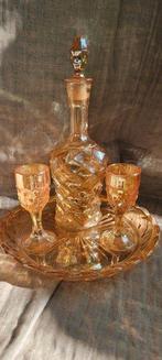 Drinkset (4) - Glas - Vintage Glas