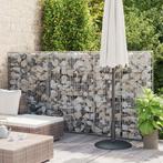 vidaXL Schanskorfmuur met deksels 300x50x150 cm, Verzenden, Nieuw, IJzer, Minder dan 1 meter