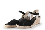 Tamaris Espadrilles in maat 37 Zwart | 10% extra korting, Tamaris, Verzenden, Zwart, Zo goed als nieuw