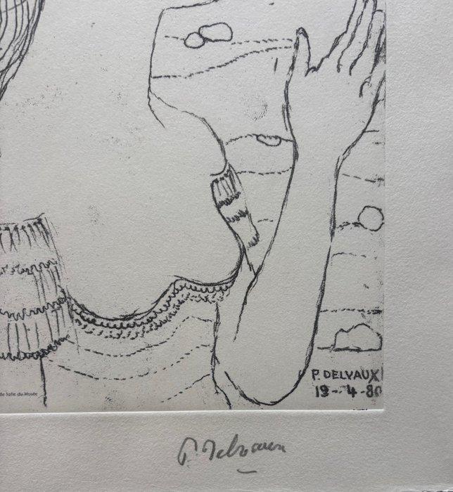 Paul Delvaux - La Femme du Silence, Antiek en Kunst, Antiek | Overige Antiek