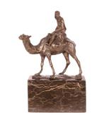 BRONZEN BEELD VAN EEN KAMEEL EN RUITER (Interieur), Antiek en Kunst, Verzenden
