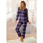 H.I.S Pyjama van flanel met alover ruitpatroon (set,, Verzenden