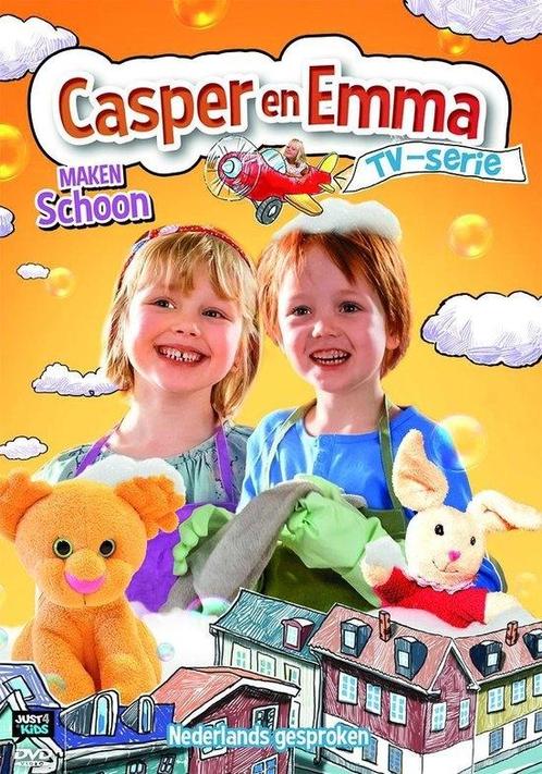 Casper En Emma - Seizoen 2 - Deel 1: Maken Schoon - DVD, Cd's en Dvd's, Dvd's | Tekenfilms en Animatie, Verzenden