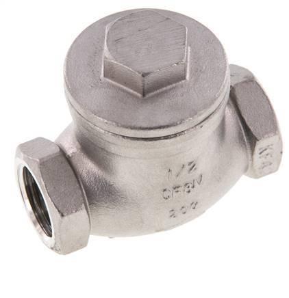 G 1/2 RVS Swing Terugslagklep 16 Bar (232 Psi) Metalen, Doe-het-zelf en Verbouw, Overige Doe-het-zelf en Verbouw, Nieuw, Verzenden