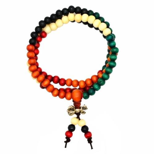 Fako Bijoux® - Buddha Armband - Sandelhout - 6mm -, Sieraden, Tassen en Uiterlijk, Armbanden, Verzenden