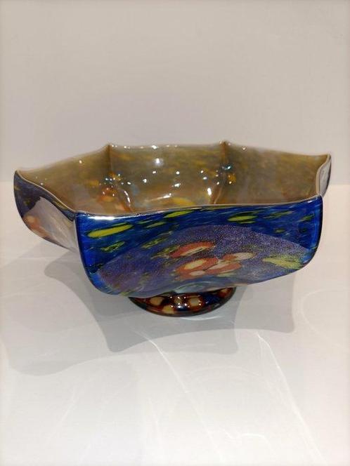 Kralik - Kom - Large and Impressive Knuckle Bowl - Glas -, Antiek en Kunst, Antiek | Glas en Kristal