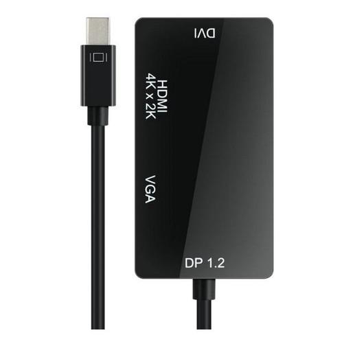 Mini DisplayPort 1.2 naar HDMI, DVI en VGA adapter, Audio, Tv en Foto, Audiokabels en Televisiekabels, Ophalen of Verzenden
