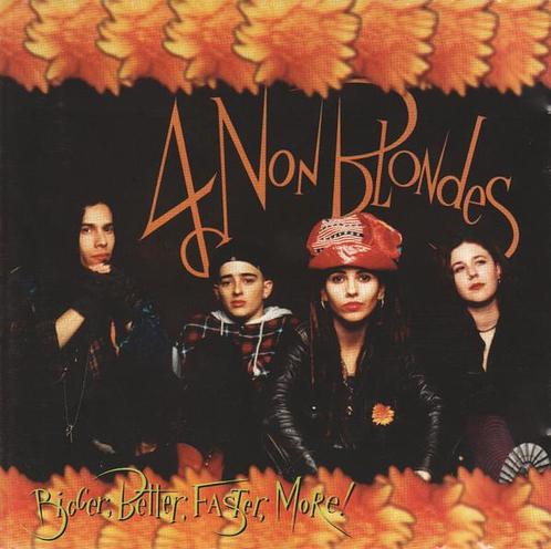 cd - 4 Non Blondes - Bigger, Better, Faster, More!, Cd's en Dvd's, Cd's | Rock, Zo goed als nieuw, Verzenden