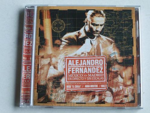 Alejandro Fernandez - Mexico, Madrid, Cd's en Dvd's, Cd's | Latin en Salsa, Verzenden